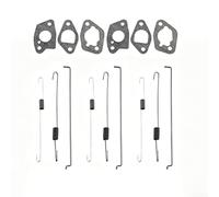 Kit de ressort de retour d'accélérateur pour Honda pour gx160 pour moteurs gx200 - Ensemble de liaison de tige de gouverneur pièces métalliques pour réparation de générateur de tondeuse à gazon 168F