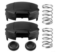 Kit de ressort de tondeuse pour Echo X472000070 Fast Feed 400 V494000840 V450001880 Kit de capuchon de ressort et de ressort, pour remplacement de couverture de vitesse (2 pièces)