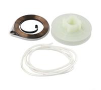 Kit de ressort et corde de traction pour tronçonneuse chinoise - Compatible avec les modèles 4500, 5200, 45cc et 52cc, avec ressort (42×8.7×5mm), 1m