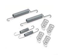 Kit de ressorts de retenue de frein à main pour S60 V70 XC70 XC90 31445339 30645831 - Remplacement direct, lot de 8 ressorts de chaussure en métal, argent