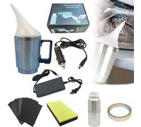 Kit de restauration de phares, kit de rénovation de réparation de polissage de phares de voiture, outil de rénovation de phares avec tasse d'atomisation avec liquide de réparation de 200 ml for répare