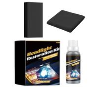 Kit de restauration de phares, outils de restauration de phares, outils de polissage de réparation de phaares | Équipement de reestauration de détails de voiture automobile pour l'entretien