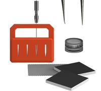 Kit de restauration de précision pour aiguilles - Kit d'outils pour | Kit de réparation d'aiguille d'aérographe pour décoration d'ongles, maquillage, décoration de gâteaux, barbier