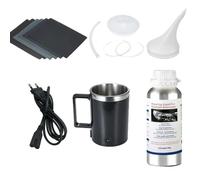 Kit de restauration des phares de voiture, 800ML de polymère liquide, réparation de l'éclairage de la voiture, kit de 4 boîtes en carton