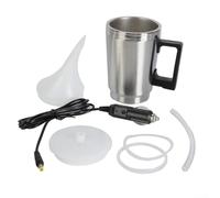 Kit de restauration d'optique de phare de voiture avec outil de pulvérisation atomisante chauffante 12 V 60 W, gobelet inclus, doublure électrolytique améliorée de 500 ml de capacité pour une