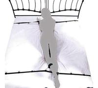 Kit de retenue de lit avec barre d'écartement de poignet et de cheville pour couples sous un lit King, attaches sexuelles sous le matelas pour adultes, couples