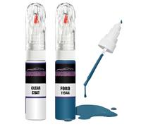 Kit de retouche de peinture pour Ford Aqua Blue 11944 + vernis transparent