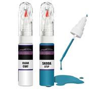 Kit de retouche de peinture transparente pour Skoda Moda Orbit/Orbitblau LF5P