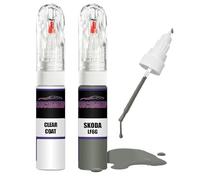 Kit de retouche de peinture transparente pour Skoda Zelena Agave/Agave Gruen LF6G