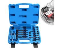 Kit de retrait de bougie d'allumage-ensemble d'extracteur d'électrode en ac | Extracteur de bougie de préchauffage, outil de suppression de bougie d'allumage | Kit d'extraction de prise endommagée, équip