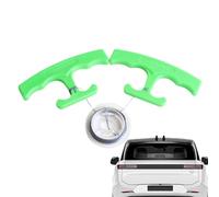 Kit de retrait de logo de voiture - PP, fil en nylon de 11,9 x 5,5 cm, 4,4 m | Outil de retrait de logo ergonomique portable, kit de retrait de décalcomanie facile à utiliser, nettoyeur d'emblème de