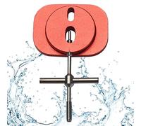 Kit de retrait de roulement de bobine DIY - Outil de démontage de bobine en d'aluminium, kit de nettoyage de pêche, stylo de suppression, appareil de réparation portable pour pièces et