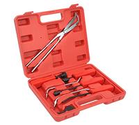Kit de Retrait de Tambour de Frein, 8 Pièces en Acier 45 avec Boîte de | Kit d\'extracteur de frein à tambour universel pour voitures, outil de ressort de frein avec poignées ergonomiques