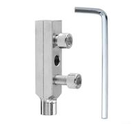 Kit de retrait de vis endommagées pour tuyaux d'eau, extracteur en alliage d'acier traité thermiquement pour raccords de valve 1/2" et 3/4" (85 mm)