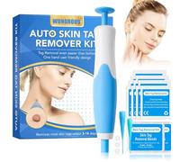 Kit de retrait des étiquettes de peau pour taille S et M avec 40 bandes de retrait, indolore et facile à enlever, pour femme