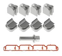 Kit de retrait des supports de retrait du chemin du volet d'admission d'eau du collecteur d'admission compatible avec Audi VW SEAT Skoda 2.0 TFSI