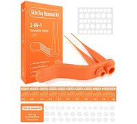 Kit de retrait d'étiquettes 2 en 1 pour retirer rapidement les étiquettes - Étapes simples et rapides - Comprend 36 patchs de réparation, 40 bandes et 10 lingettes nettoyantes - Boîte cadeau étanche