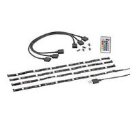 Lunartec Bandes lumineuses USB LED RVB LT-200.col pour TV 46 à 70"