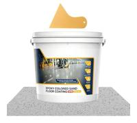 Kit de Revêtement de Sol Époxy Composé Autonivelant Antidérapant Avec