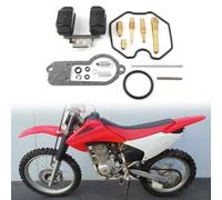 Kit de révision de carburateur de précision pour Honda CRF230F 2003-2017 | Joints en caoutchouc, composants en laiton, remplacement direct, empêche les fuites, améliore le ralenti du moteur