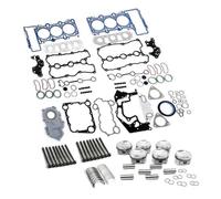 Kit de révision des Pistons du Moteur Kit de Reconstruction 06E103149AG 06E105561AC 06E103153E Compatible avec 3. 0 Véhicules TFSI Convient aux modèles sélectionnés, y Compris A5 A6 A7 A8 S4 S5 Q5 Q7