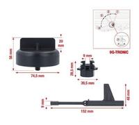 Kit de révision d'huile pour transmission Mercedes 9G-Tronic, 3 pièces KS TOOLS