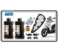 Kit de révision filtre à air, filtre à huile et huile pour Piaggio Beverly 350 Sport Touring avec ABS - Beverly 350 tous les modèles uniquement avec ABS original Piaggio.