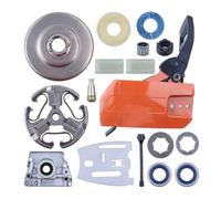 Kit de révision for tronçonneuse Comprenant Couvercle d'embrayage, chaîne, Levier Frein, Tambour, Huile, pignon et Jante, Compatible avec Les modèles 61, 66, 266, 268, 272 272XP