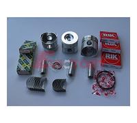 Kit de révision pour pièces de moteur YANMAR 3TNC80 - Kit de révision - Bague de piston - Cylindre - Kit complet de joints d'étanchéité - Ensemble de roulements de tige principale