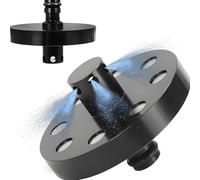 Kit de rinçage de châssis O-Ring - Base magnétique et buse rotative à 360 °, chasse d'eau magnétique et nettoyeur de châssis pour nettoyeur haute pression et tuyau d'arrosage - Nettoyage efficace pour