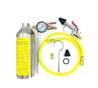 kit de rinçage de climatisation Kits de bouteilles de nettoyage de réservoir de condenseur de tuyauterie de climatisation automobile Kit de rinçage