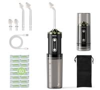 Kit de rinçage des sinus Neti sans fil, système d'irrigation nasale électrique pour soins du nez nasal, 3 modes réglables, 4 buses pour enfants et adultes, étanchéité IPX7, design pliable avec 60