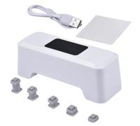 Kit De Rinçage Du Capteur Infrarouge - Fusher De Toilettes Automatique Avec Batterie De 2000 MAh | Système Sans Touche Imperméable IPX5, Modernisation À Double Manche Pour Les Salles De Bains, Les Hôt