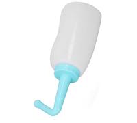 Kit de Rinçage Nasal de 500mL avec 2 Buses, Bouteille de Rinçage des Sinus à Angle D'inclinaison D'irrigation en Plastique, pour Soulager la Rhinite et les Enfants Adultes