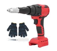 Kit de Rivets sans Fil 18V, alimenté par Batterie, Outil de rivetage électrique léger intégré pour Plusieurs Applications de projets