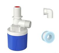 Kit de robinet flotteur robuste pour contrôle automatique de l'eau compatible avec les installations de remplissage de réservoir supérieur et latéral (C)