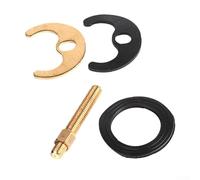 Kit de robinet monobloc Quick Fix pour évier de cuisine avec rondelle, boulon et plaque en caoutchouc