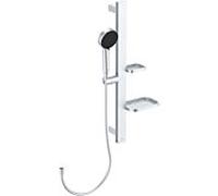 Kit de robinetterie Ideal Standard Alu+ BE127SI mitigeur de douche, argent