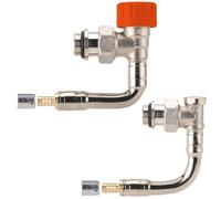 Kit de robinetterie thermostatique bitube M30 - équerre à sertir 1/2 16 - double panneau COMAP