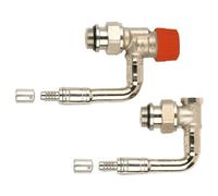 Kit de robinetterie thermostatique -bitube M30 - Equerre inversé à sertir D16 D