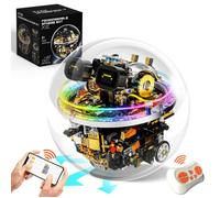Kit de robot à partir de 8 ans, robot STEM programmable, 804 pièces de blocs de construction, commande par application et