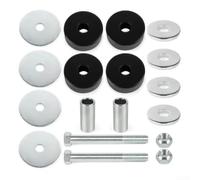 Kit de rondelle de cadre de support de radiateur robuste compatible avec les camions C4tz-8125-s F-Series Construction en métal réduit les vibrations Installation simple DIY Kit complet