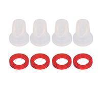 Kit de rondelles de clapet anti-retour pour coupleur de fût de bière Xolsurg, coupleur de type D, coupleurs Taprite Krome Sanke, mamelon de tuyau d'air et de gaz