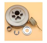 Kit de rondelles et d'engrenages à vis sans Fin for Cloche d'embrayage 7 Dents 325 Pouces, Compatible avec Les tronçonneuses MS250, MS230, MS210, MS 250, 230, 210, 025, 023, 021