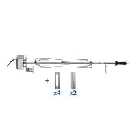 Rôtisserie - CAMPINGAZ - Broche universelle + moteur 230V - Acier émaillé - Pour volaille jusqu'à 3kg