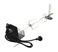 Kit de rôtisserie pour barbecue 73,7 cm pour poulet et dinde en plein air