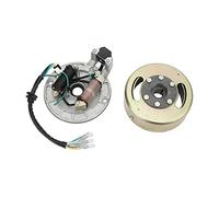 Kit de rotor de volant d'inertie Magneto Stator en cuivre et aluminium pour moteur de 90 110 125 140 pour moteur PIT PRO PIT Bike Auto pour aramox magneto stator rotor