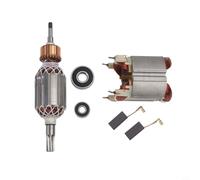 Kit de rotor et stator avec roulements à balais en carbone pour outils électriques HR4001C HR4011C comprenant brosses et roulements
