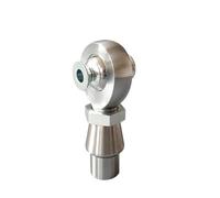 Kit de rotule de suspension Embouts de tige à rotule métrique M18 x 1,5 M20 x 1,5 M22 x 1,5 + entretoise de désalignement + contre-écrou + bouchon soudable(M22x1.5 LefttThread)