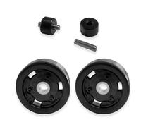 Kit de roue avant et arrière de rechange compatible avec Dreame T30, T20, T10, V16, R20, R10, V16, V12, V11, accessoires de tête de sol pour aspirateur, pièces de rechange pour roues avant et arrière